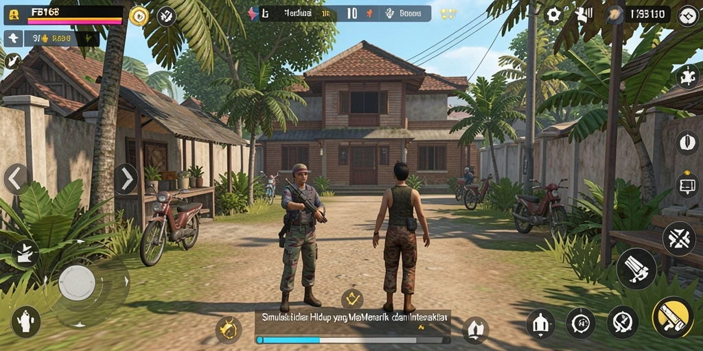 Tampilan gameplay FB168 yang menarik dan interaktif.