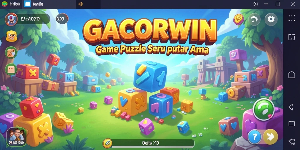 Tampilan gameplay seru dari GACORWIN dengan teka-teki menantang.