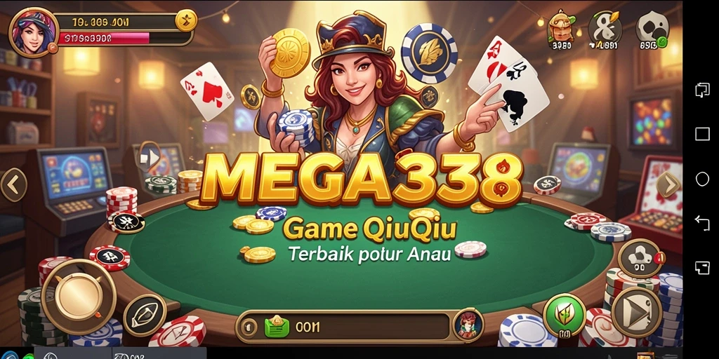 Tampilan gameplay seru dari MEGA338 dengan teman-teman.