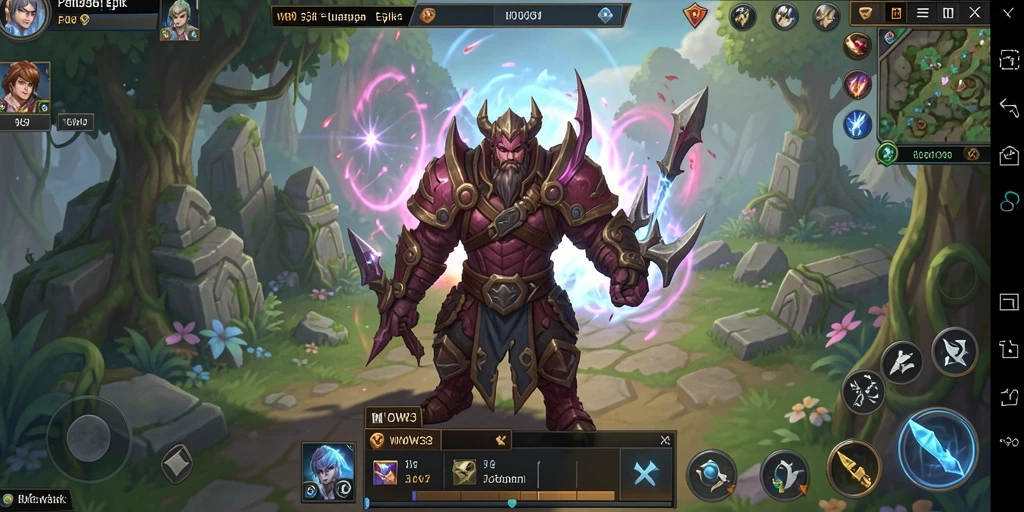 Tangkapan layar gameplay <strong>WOW33</strong> yang menunjukkan aksi seru dalam pertarungan.