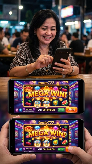 Tampilannya yang sederhana dan efektif di tante777.